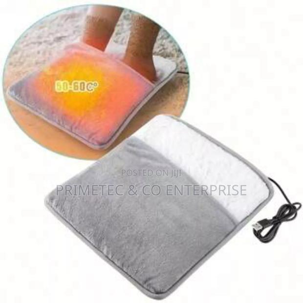 Electric Usb Feet Warmer Pocket Now Available in Grey - thumbnail 2