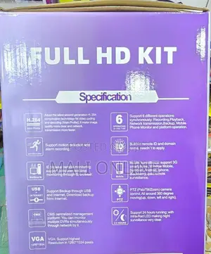 2mp Ahd Camera System 4 Channel CCTV Kit Home Surveillance Set