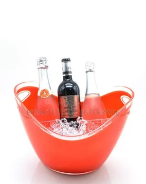 3.5l Champagne Beer,Water,Soda Ice Bucket in Black ,Red,And White