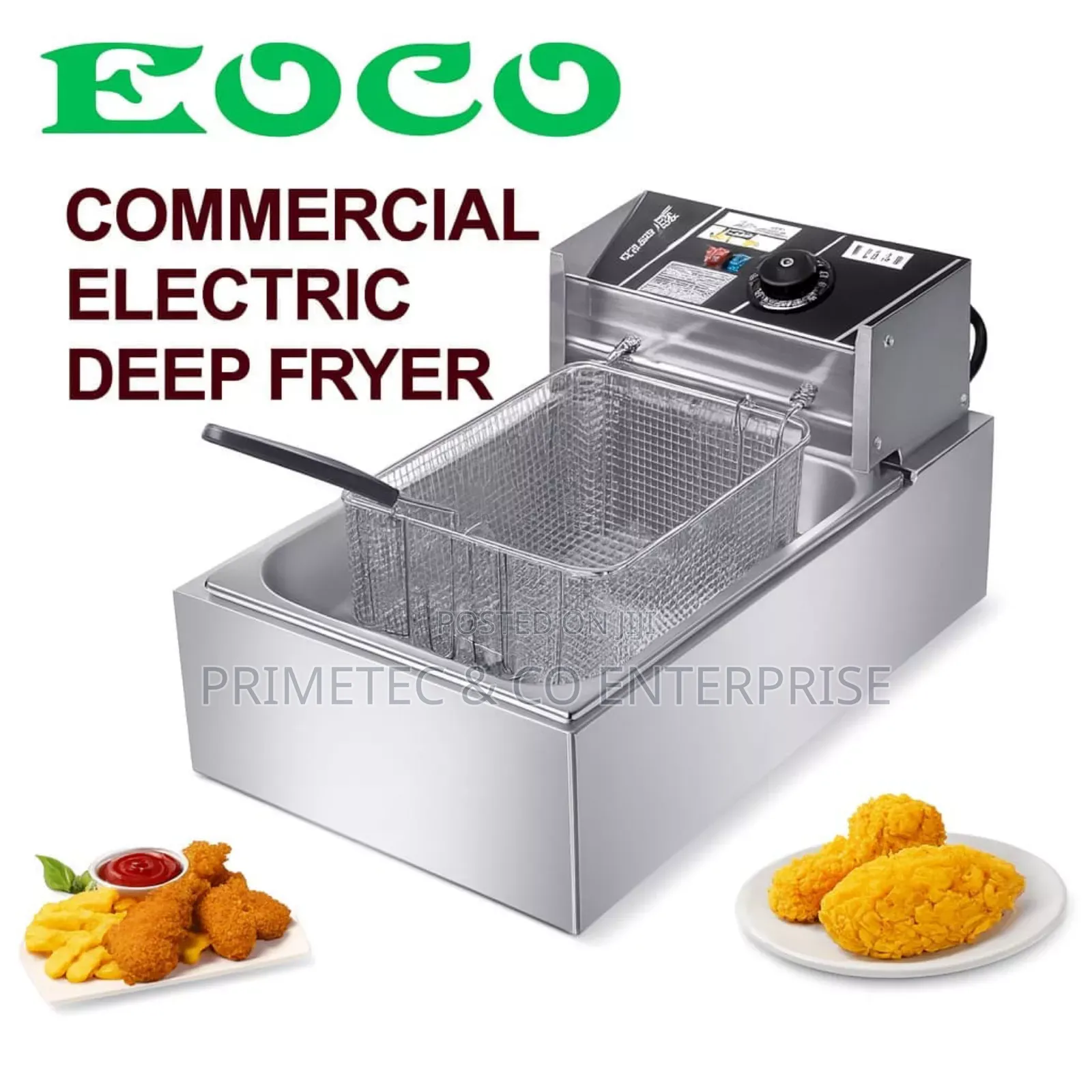 Single Deep Fryer
6litres