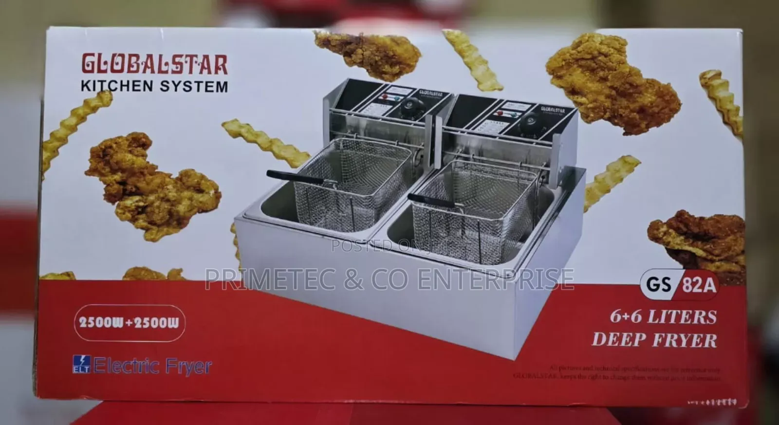 Globalstar Double Fryer