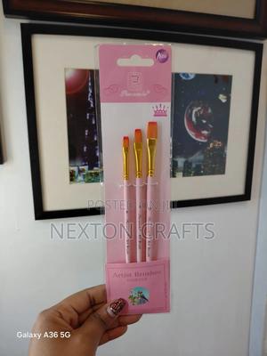Acrylic Paint Brushes 3 PCS - thumbnail 2