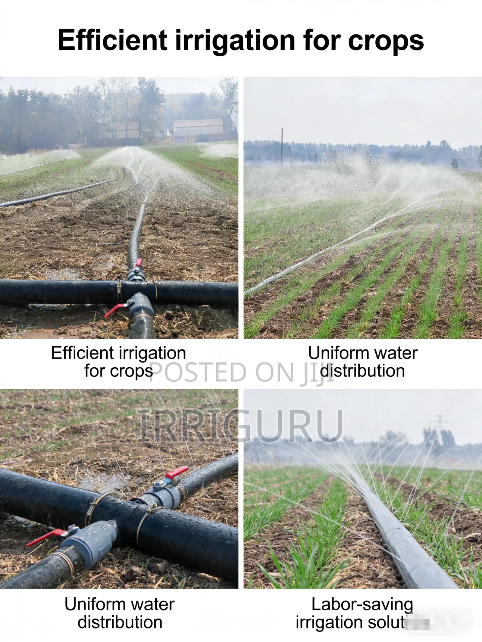 Foundation for Smart Farming: Compatible With Automated Control System