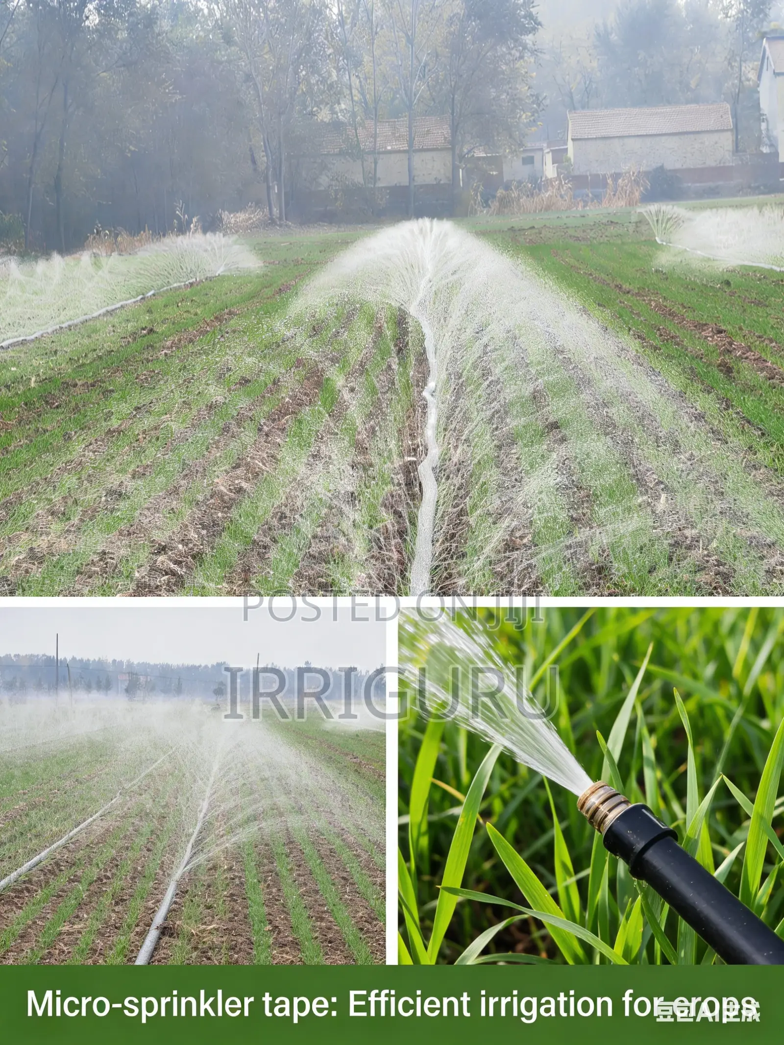 For Orchards Tea Fields: A Multi-Scenario Irrigation Solution.
