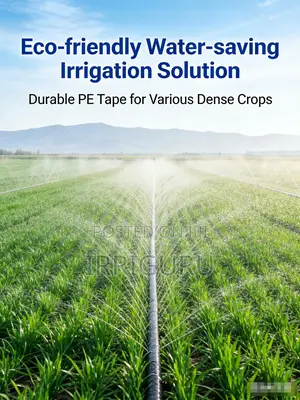Promotes Root Growth: Even Irrigation for Healthier Crop Development.