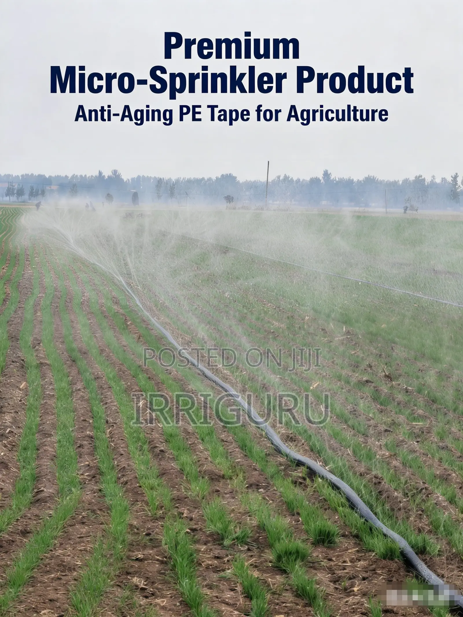 Drought Defense Tool: Ensures Stable Moisture for Seedlings Crops.