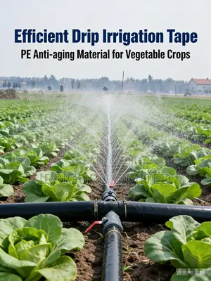 Flexible Installation: Easily Build an Efficient Irrigation Network.