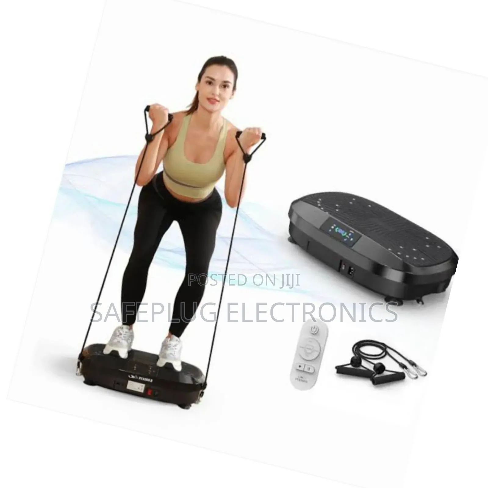 Bluetooth Massage Plate – Full Body Vibration Therapy!