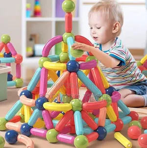 Magnetic Sticks Available 64 Pieces Pack