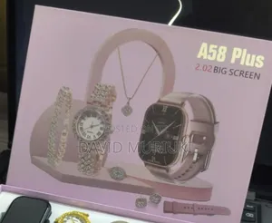 A58 Plus Smart Watches Plus Bracelets Combo Set