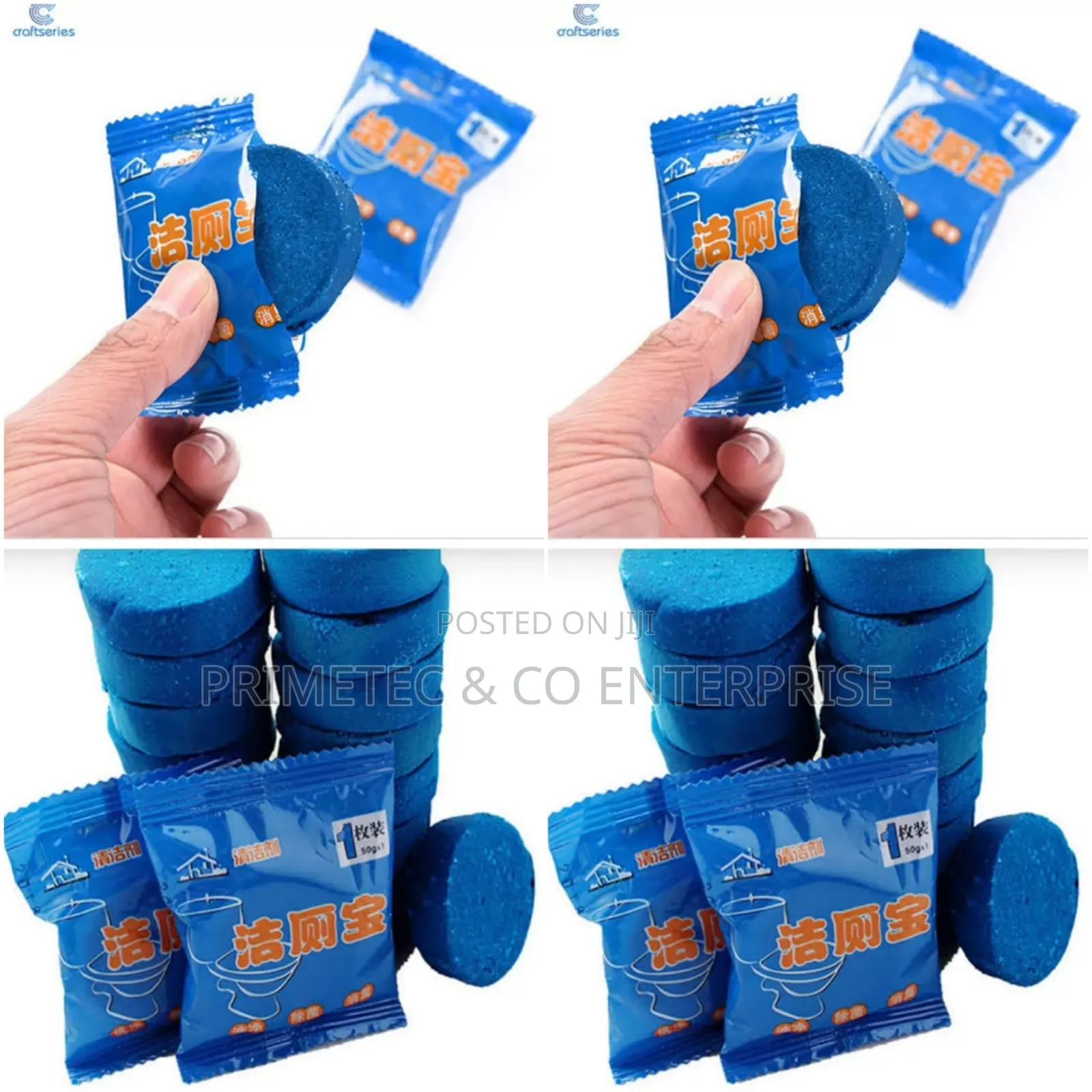*Bubble Blue Tablets Toilet Cleaner Available Now 10 Pcs