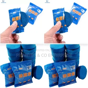 *Bubble Blue Tablets Toilet Cleaner Available Now 10 Pcs