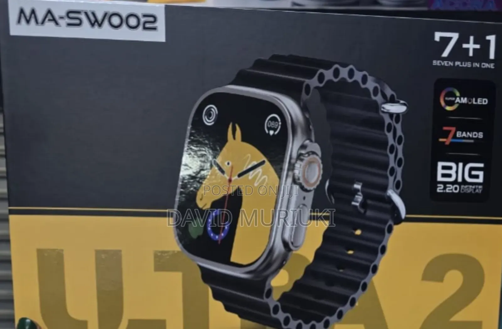 Ma-Sw002 Ultra 2 Smart Watch Ultra 7 Strap + 1 Smart Watch