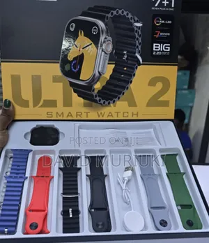 Ma-Sw002 Ultra 2 Smart Watch Ultra 7 Strap + 1 Smart Watch