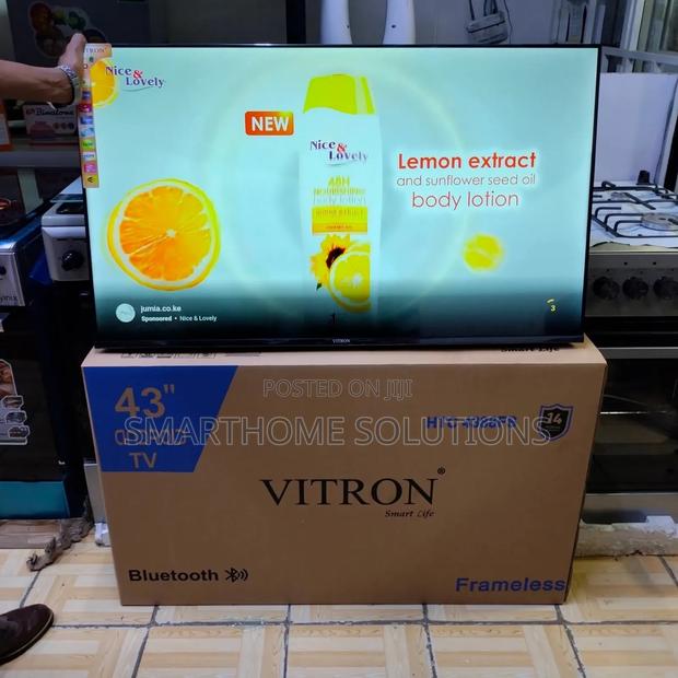 Vitron 43 Smart Android  Full Hd Tv Frameless - main view