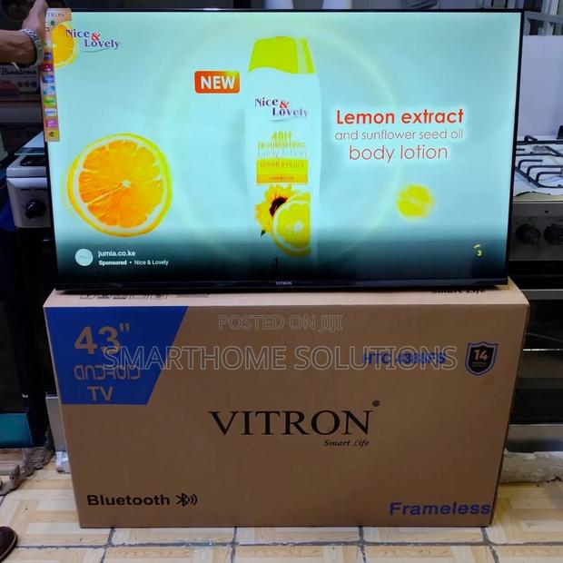 Vitron 43 Smart Android  Full Hd Tv Frameless - thumbnail 2