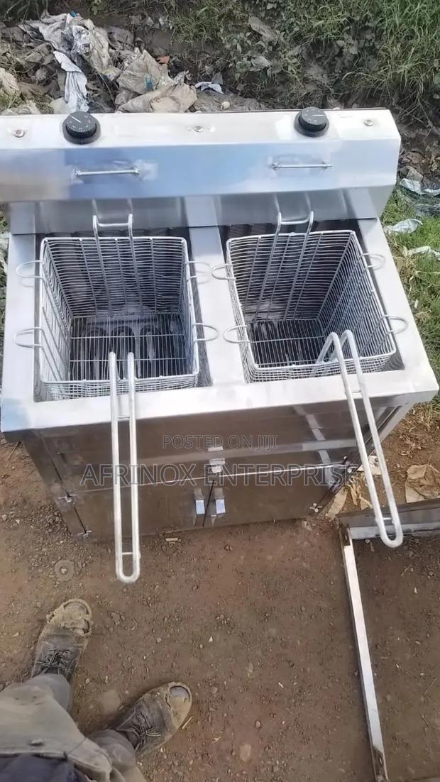 Classic Stand Alone Deep Fryer, 38ltrs Capacity - main view