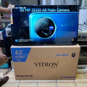 Vitron 43′′ Frameless Android Full Hd Tv – Bluetooth Enabled