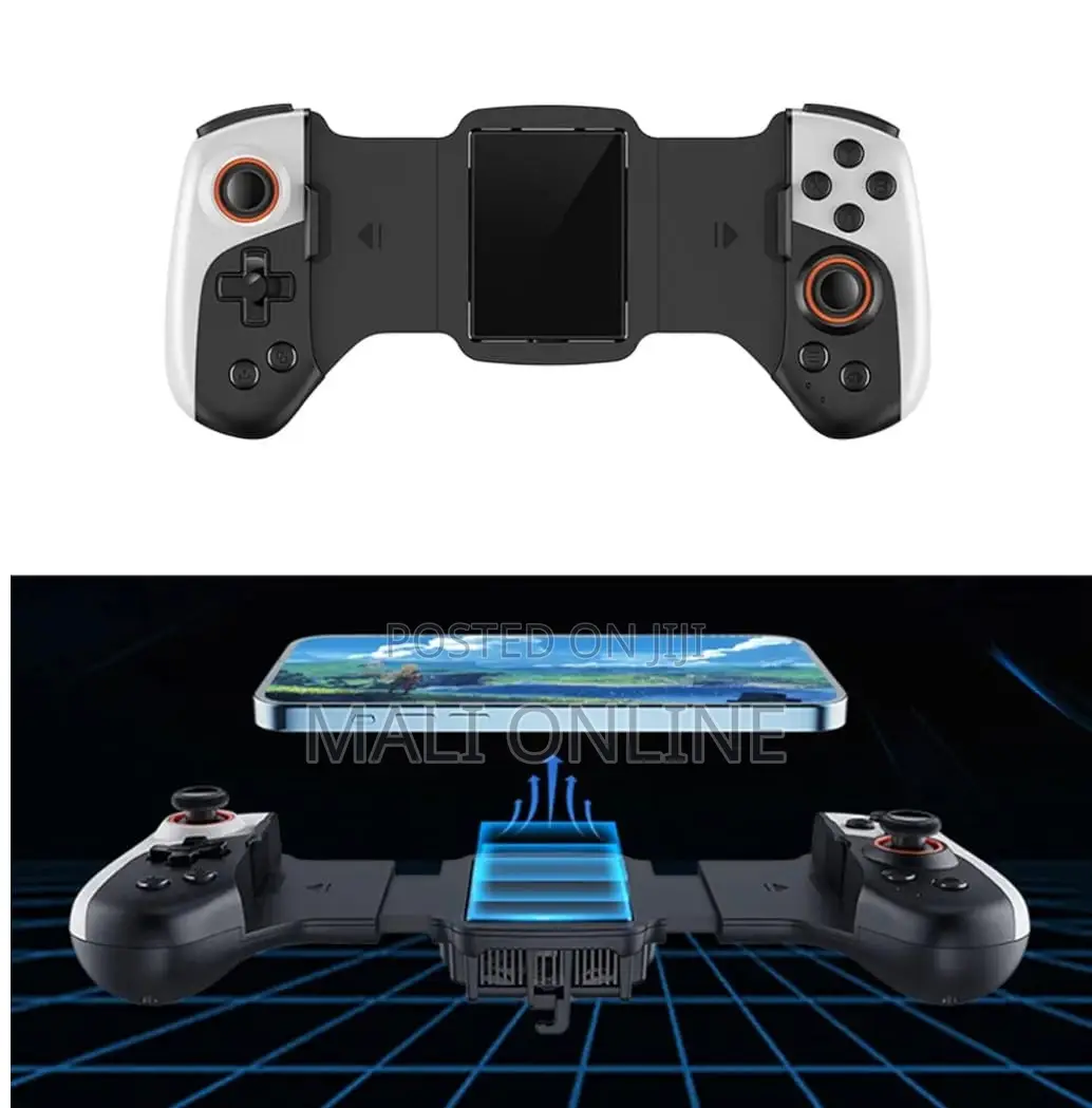 Coolshark Cooling Game Controller With Fan Bluetooth Wireless Gamepad