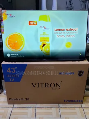 Vitron 43′′ Frameless Android Full Hd Tv – Bluetooth Enabled