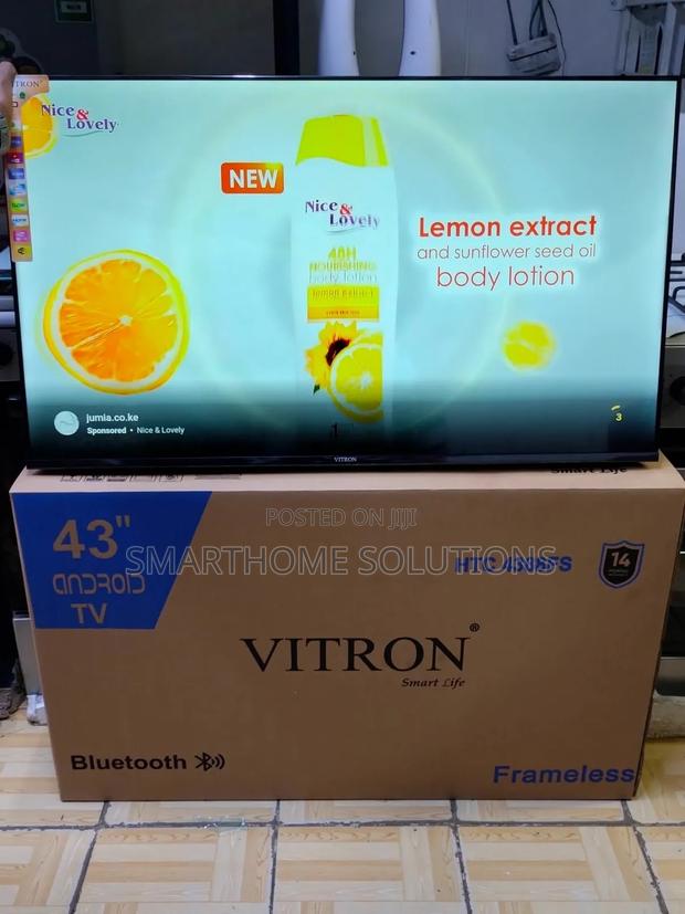 Vitron 43′′ Frameless Android Full Hd Tv – Bluetooth Enabled - thumbnail 3