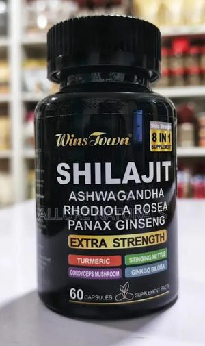 Shilajit 8 in 1 60 Capsules Natural Energy and Vitality
