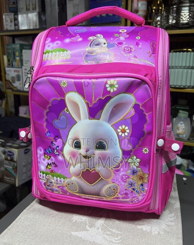 Grade 1-6 Girls / Boys School Backpack - thumbnail 2