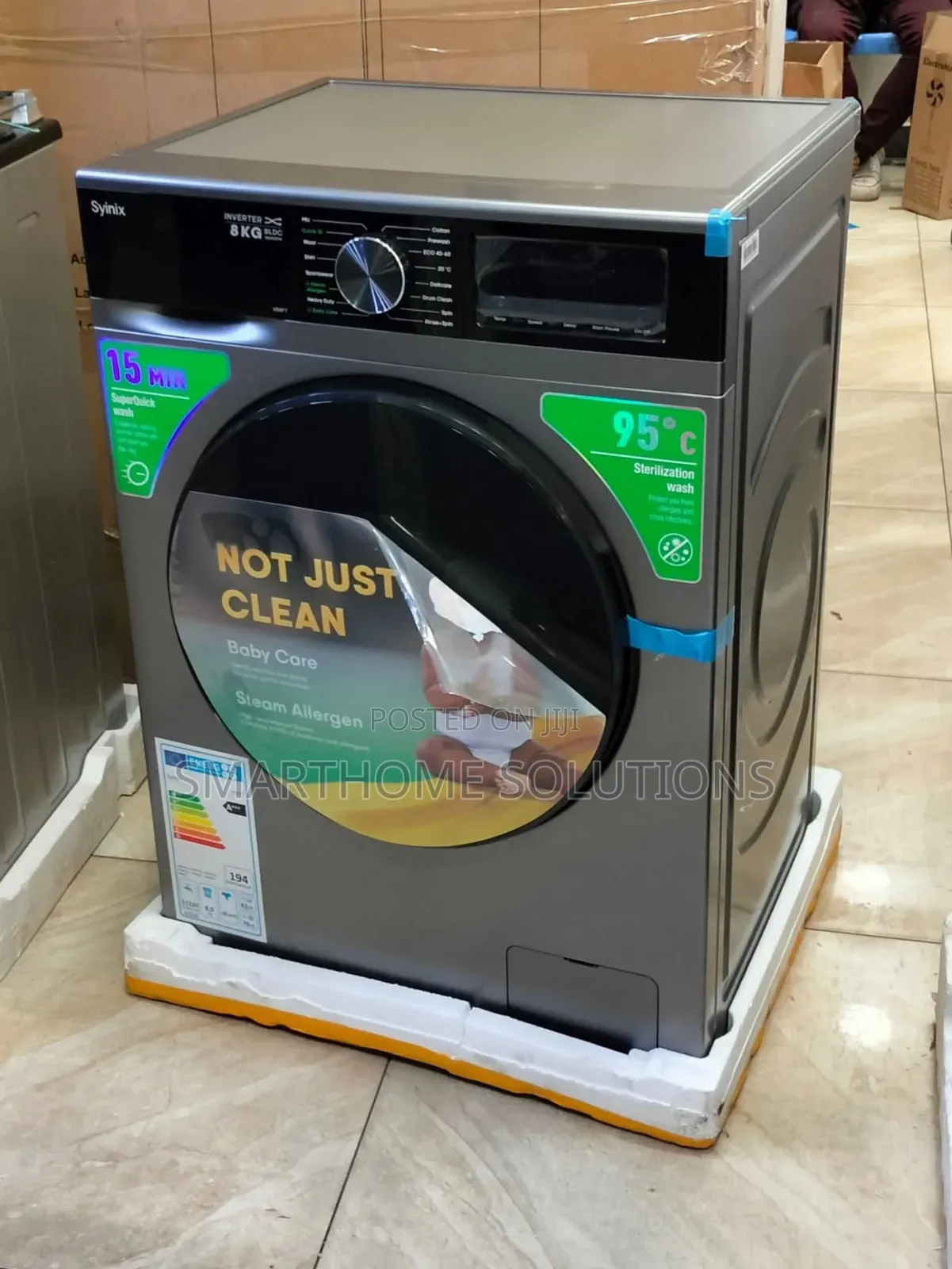 Syinix 8kg Front Load Washing Machine