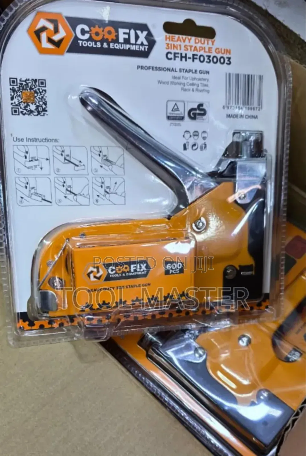 3in1 Staple Gun /Coofix Manual Staple Gun With 600 Staples