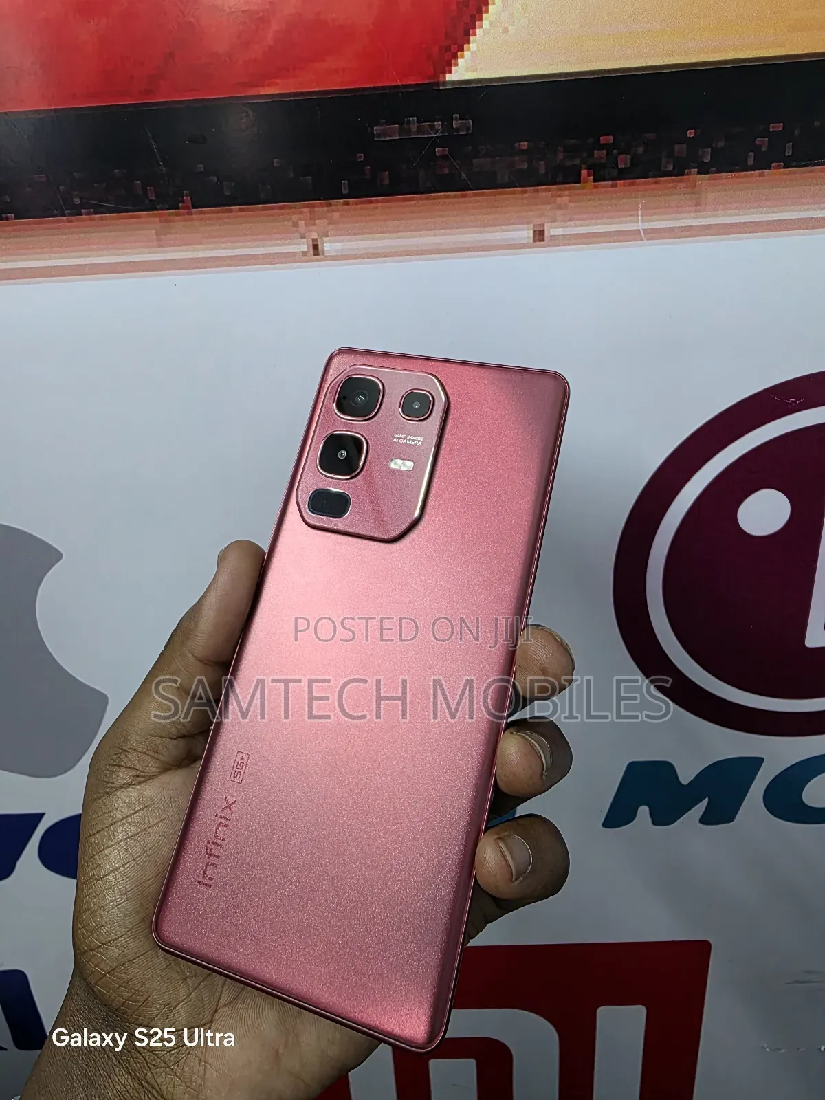 Infinix Note 50s 256 GB Rose Gold