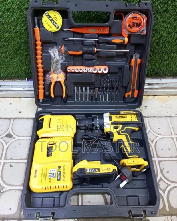 Dewalt Cordless Drill 48v Toolset/ Dewalt Rechargeable Cordless Drill - main view