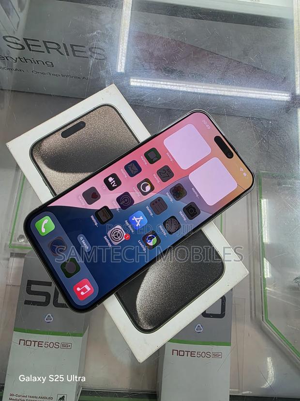 Apple iPhone 15 Pro Max 512 GB Silver - thumbnail 3