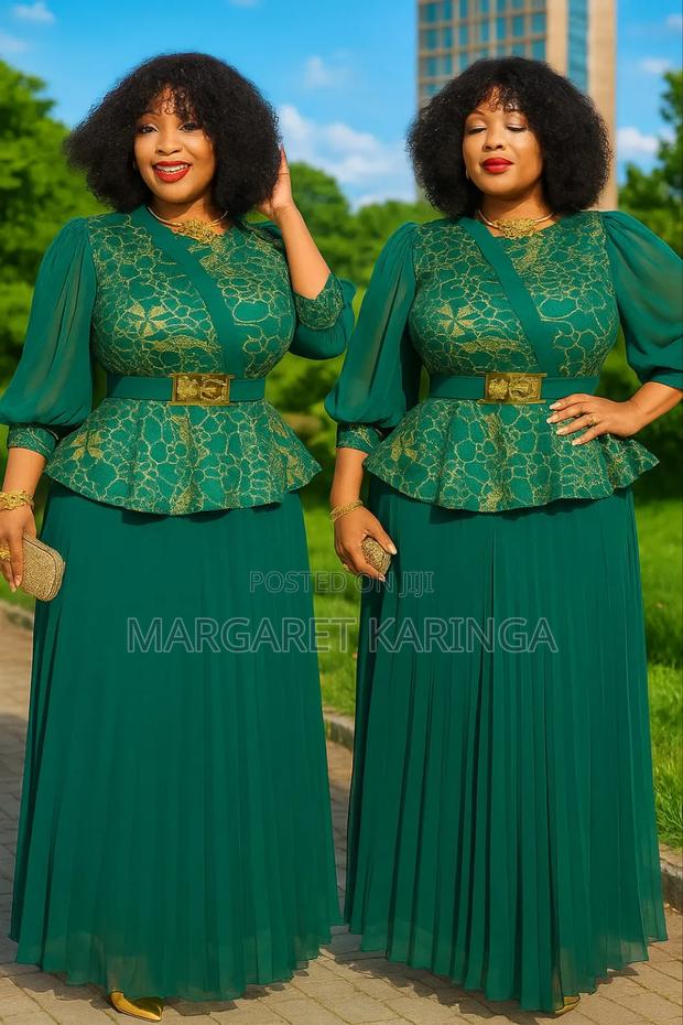 Peplum Maxi Dress - thumbnail 2