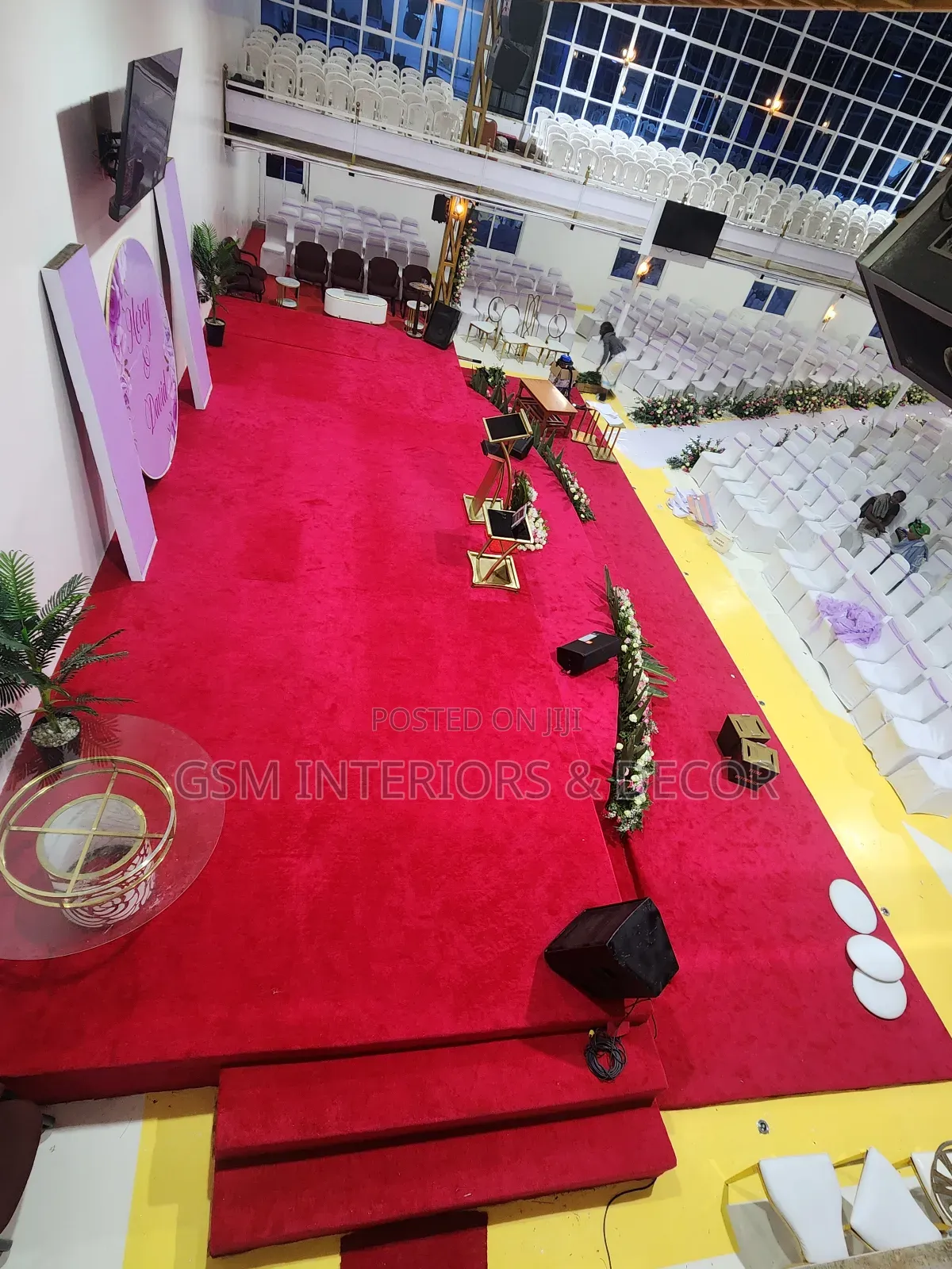 Red Carpets in Red Carpets Aerial V