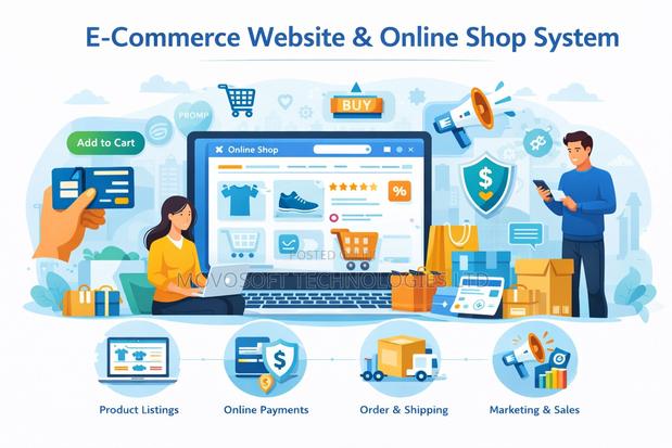 E-Commerce Website Online Shop System