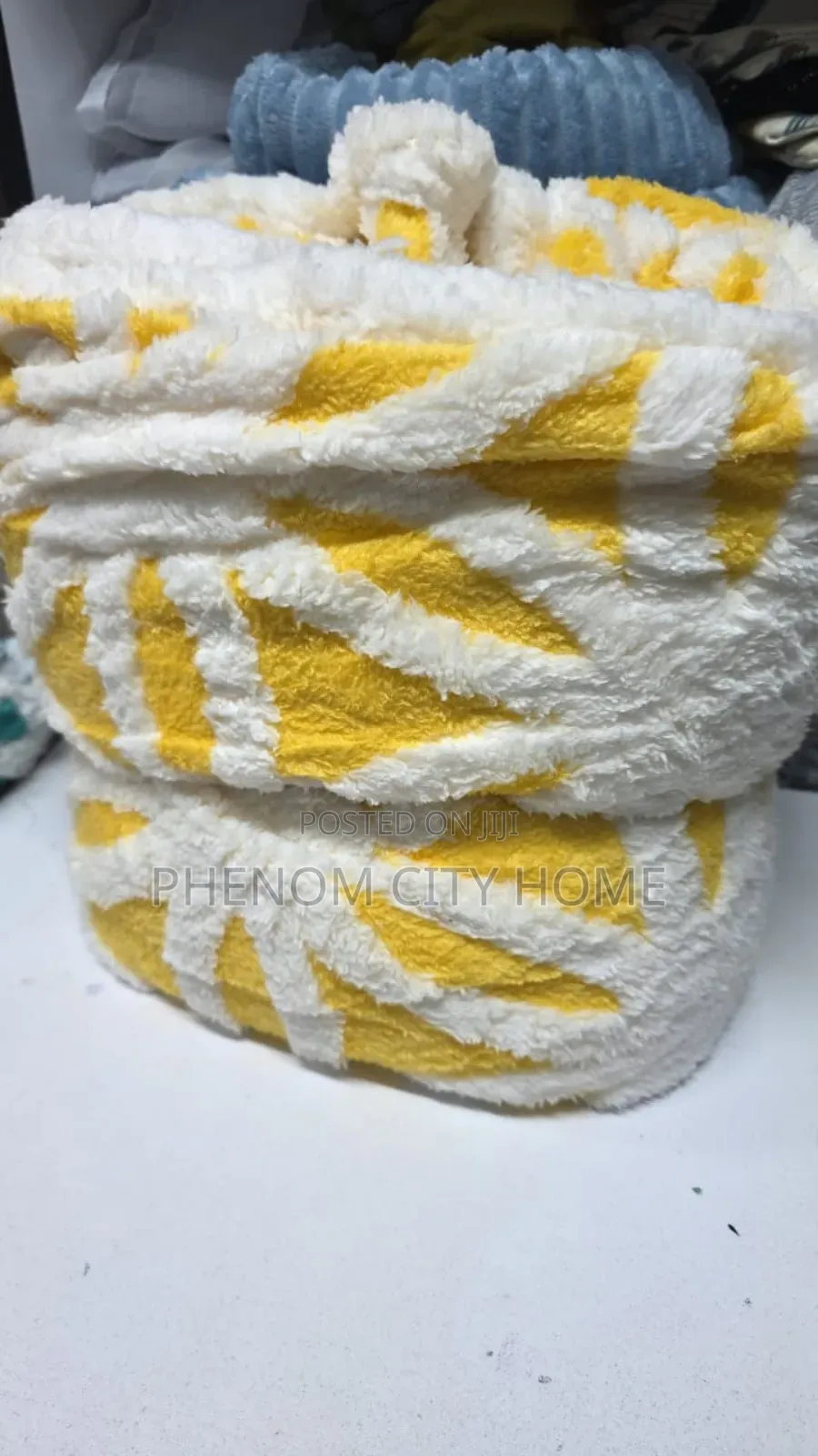 Fuzzy Sherpa Blankets Available