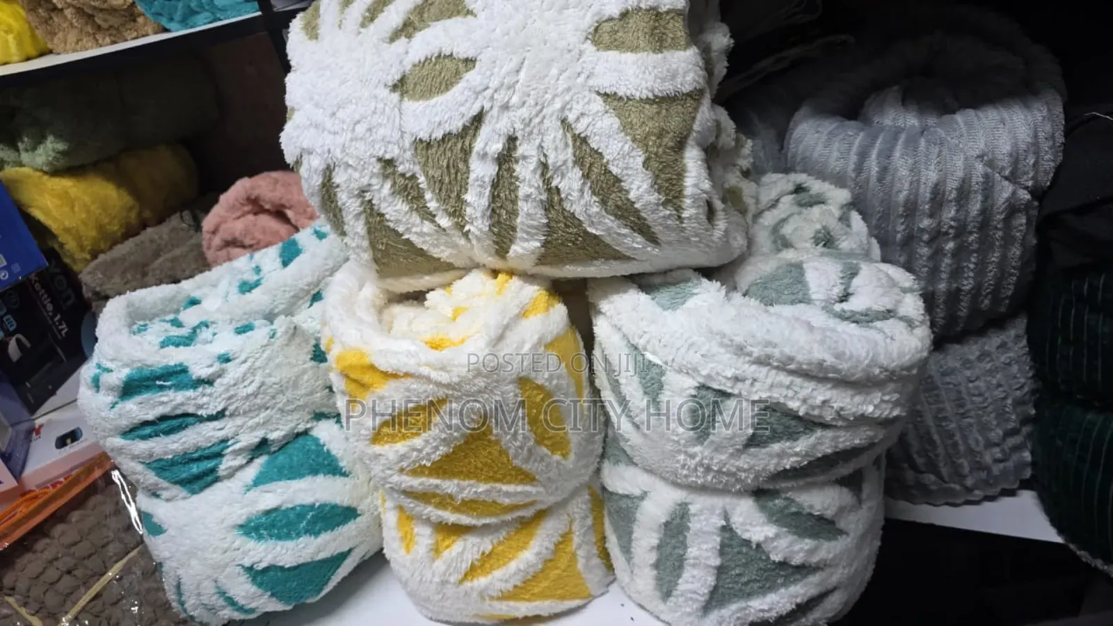 Fuzzy Sherpa Blankets Available