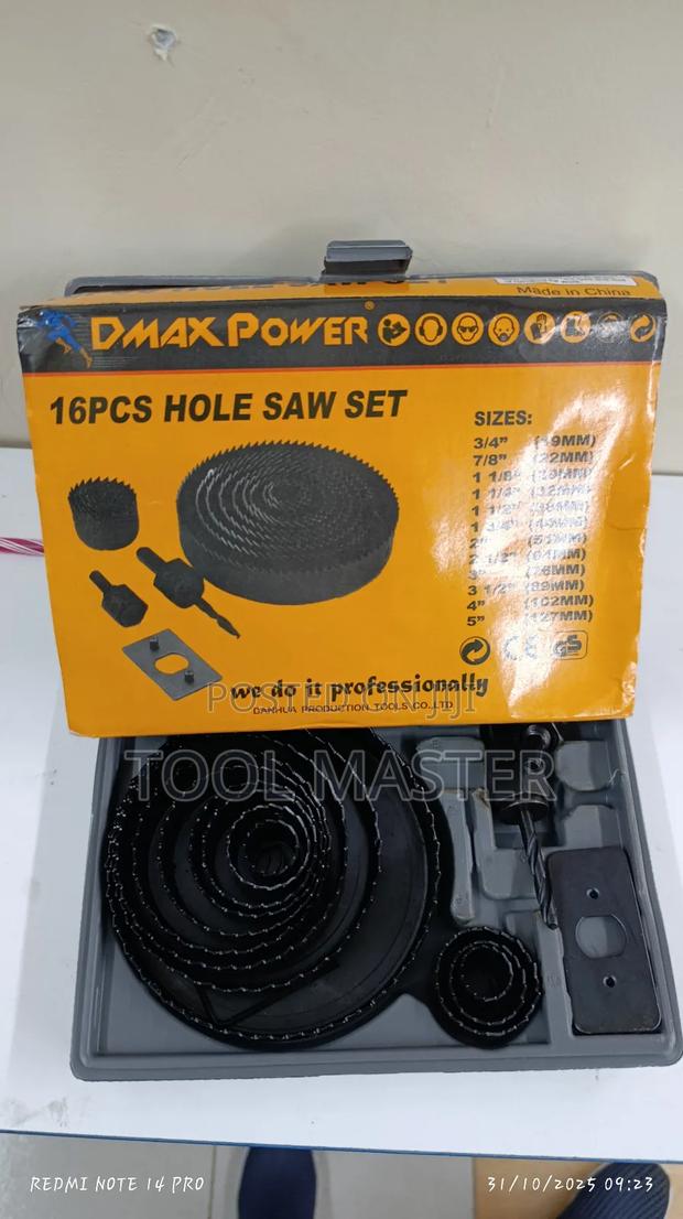 16pc Holesaw Set /Wood MDF Hole Saw - thumbnail 3