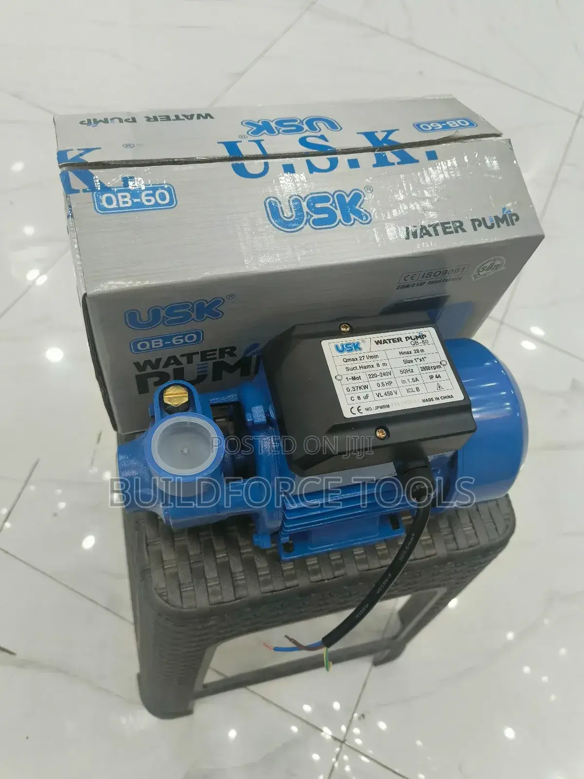 Usk Surface Water Pump 0.5 Hp Booster