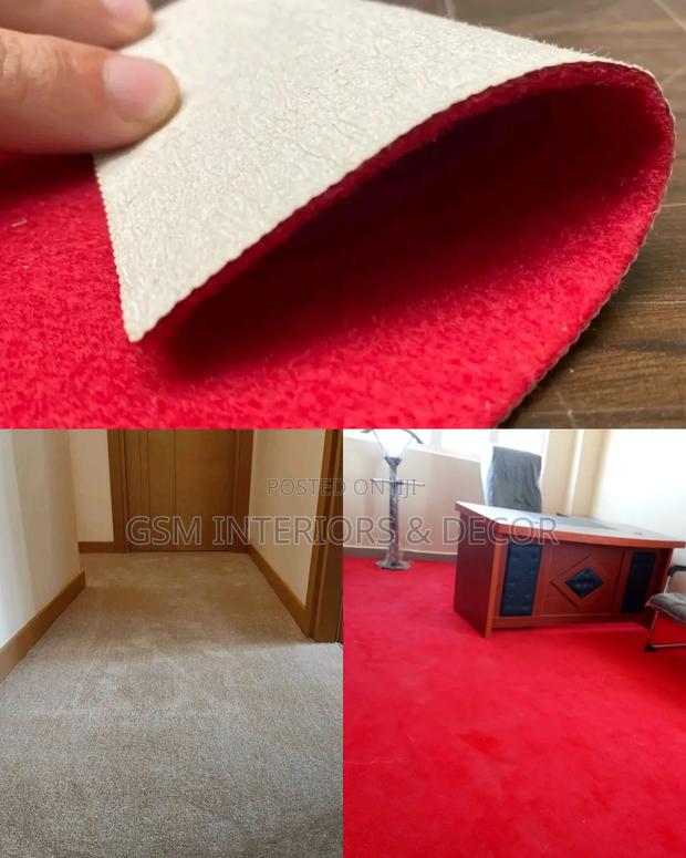 4mm Red Carpets for Floor Fitting