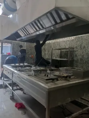Stainless Steel Commercial Kitchen Set Up(Cooker +Hood+Installation)