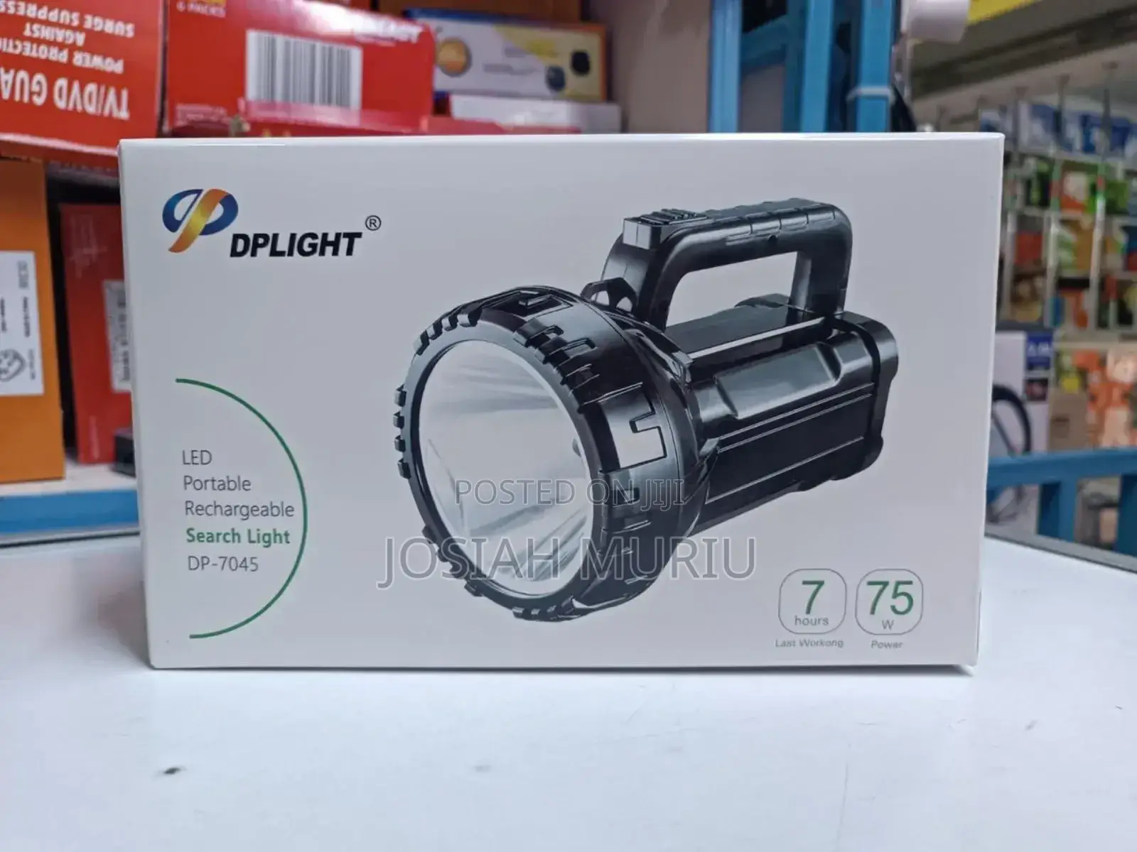 Dplight Dp-7045 Led Rechargeable Searchlight.