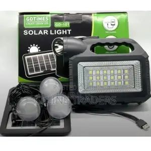 Gdtimes Gd-101 Solar Lighting System Kit.