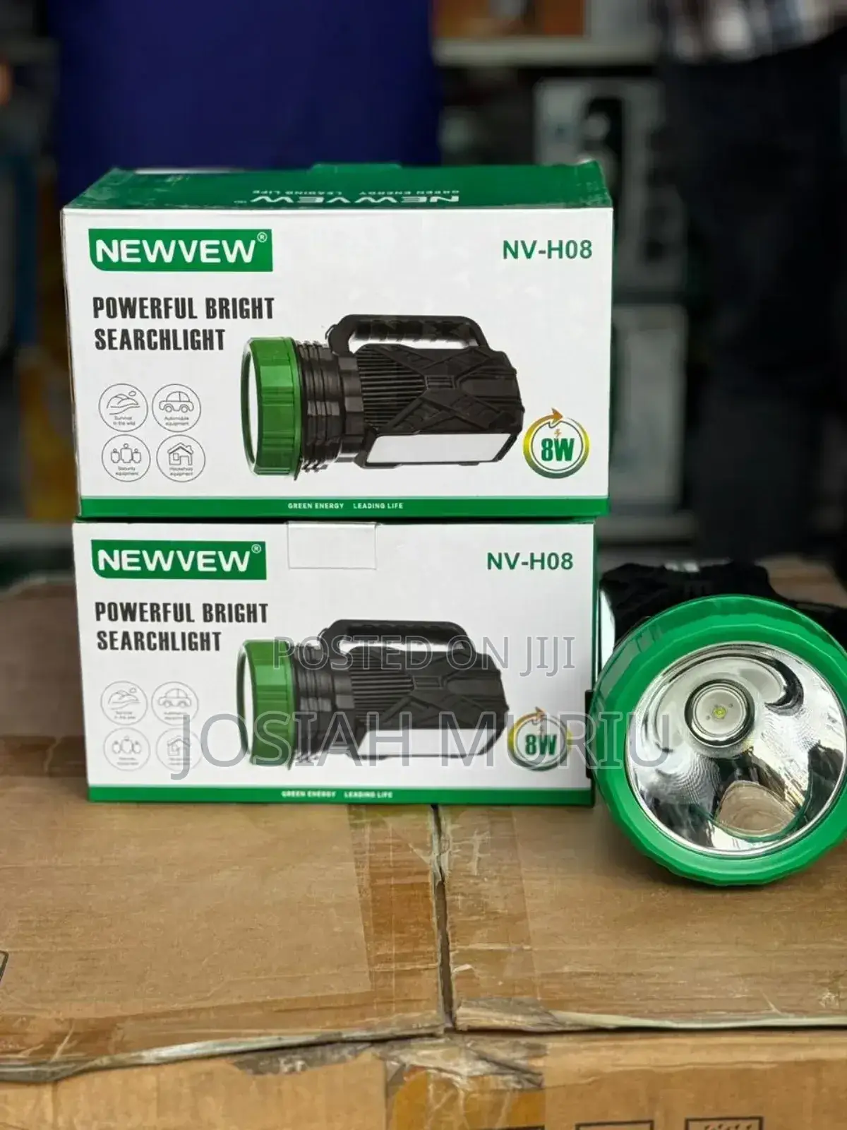 Newvew Nv-H08 Rechargeable Searchlight.