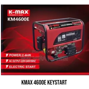 -Max Km4600e Gasoline Power Generator.