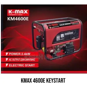 -Max Km4600e Gasoline Power Generator.