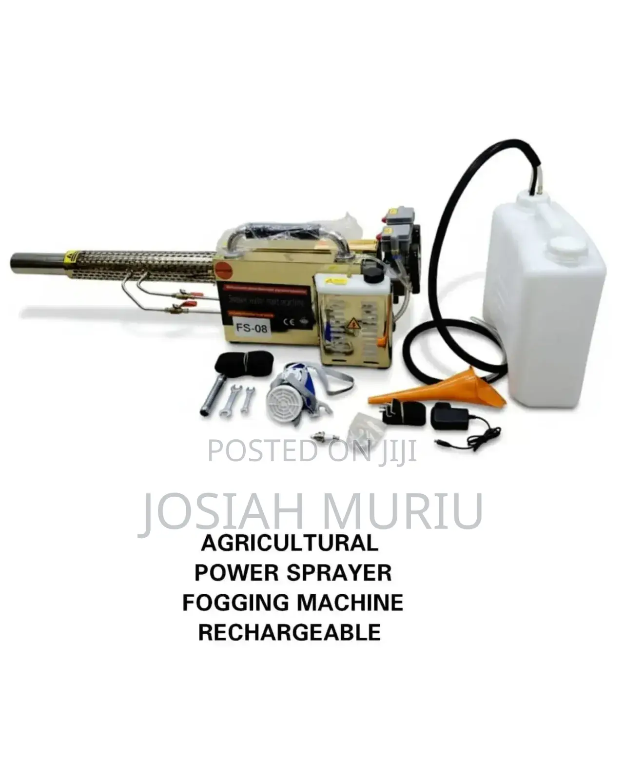 Fs-08 Agricultural Power Sprayer Fogging Machine.