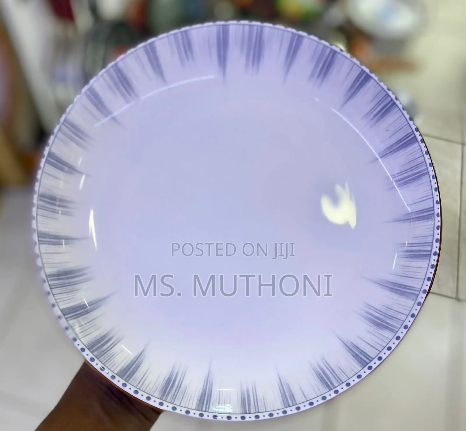6 PCS Quality Ceramic 10inch Dinner Plates Are Available