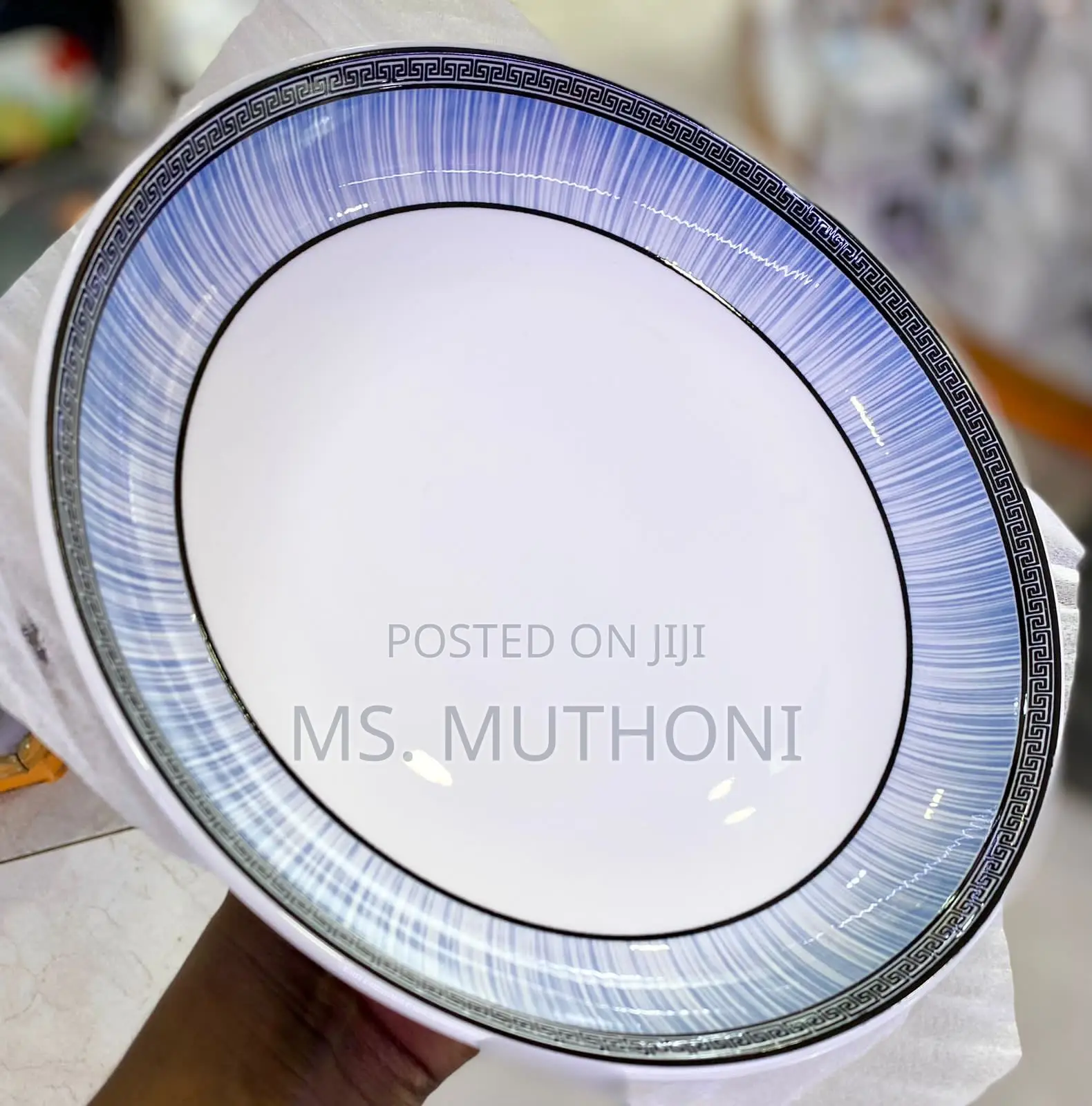 6 PCS Quality Ceramic 10inch Dinner Plates Are Available