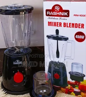 2 in 1 Rashnik Blenders
Blender Plus Grinder 450 Watts